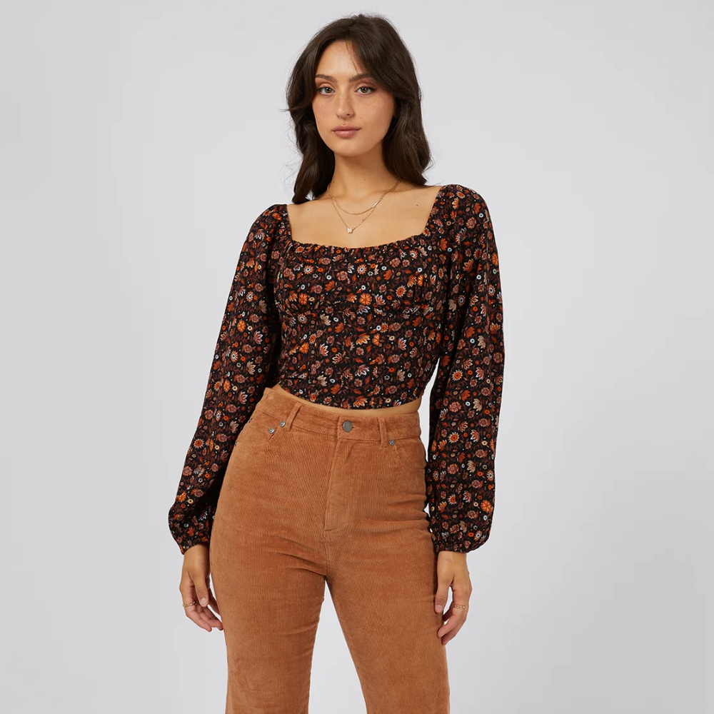 Luna Floral Top