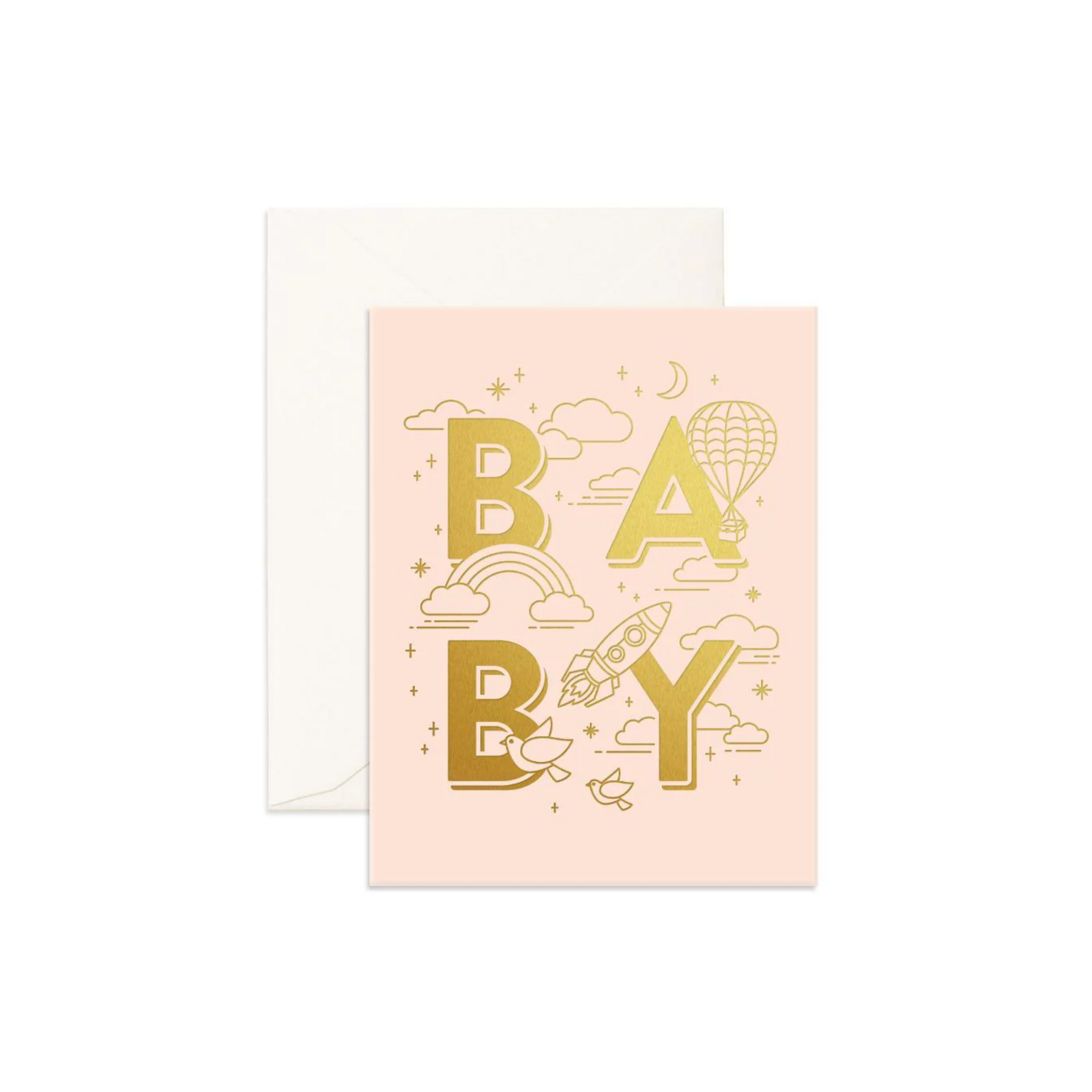 Greeting Card Baby Universe