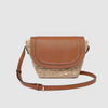 Dixie Straw Crossbody Bag