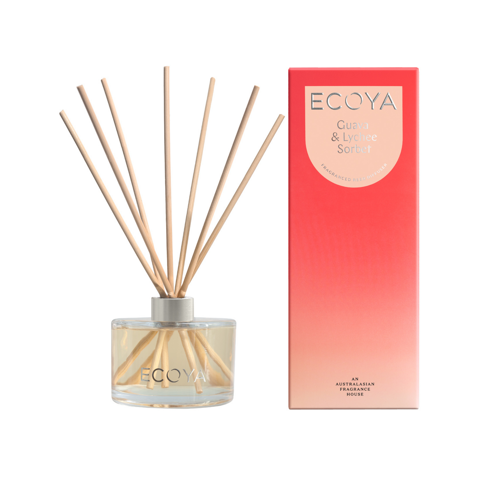 ECOYA Reed Diffuser - Guava & Lychee Sorbet