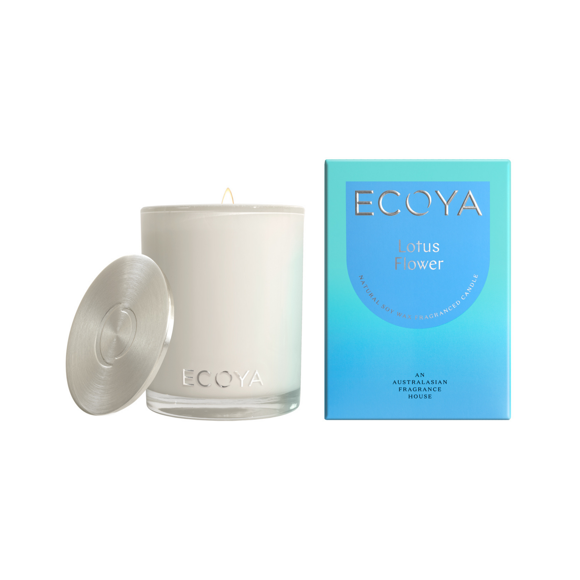 ECOYA Madison Jar Candle - Lotus Flower