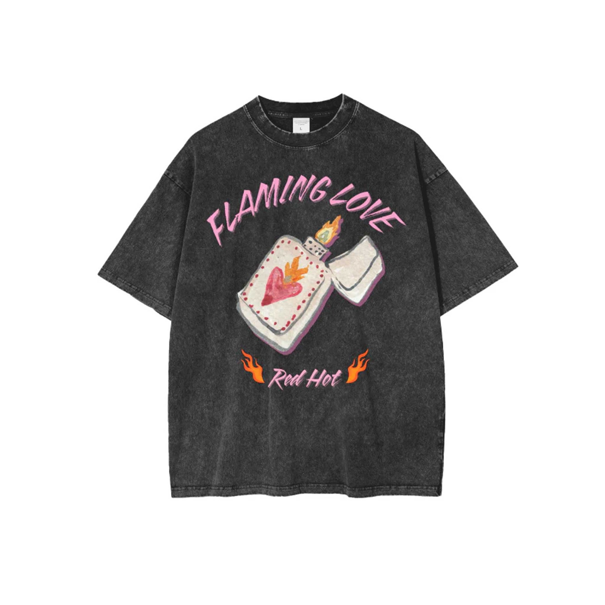 Flaming Love Tee Shirt