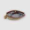 Fern Raffia Clutch