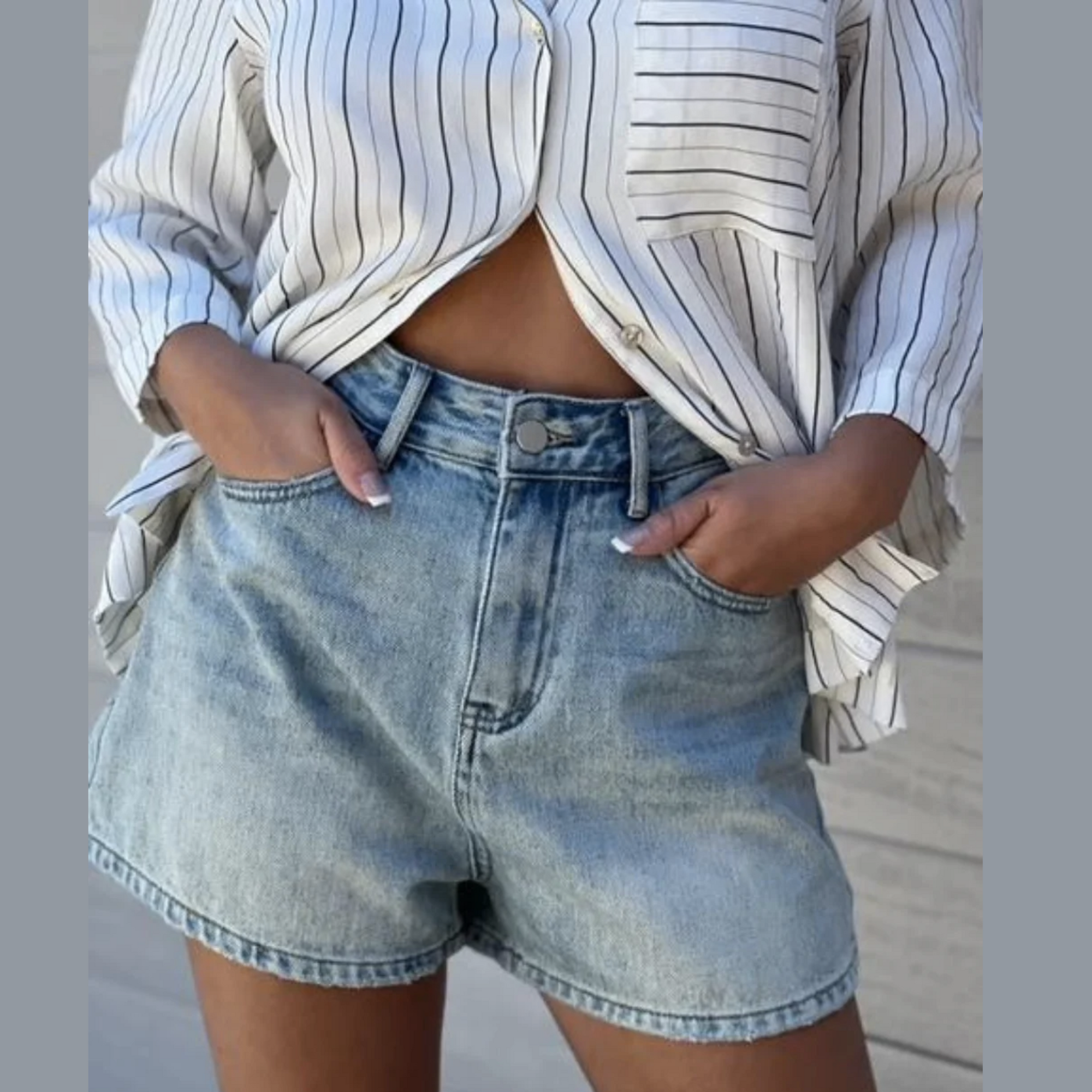 Flynn Denim Shorts