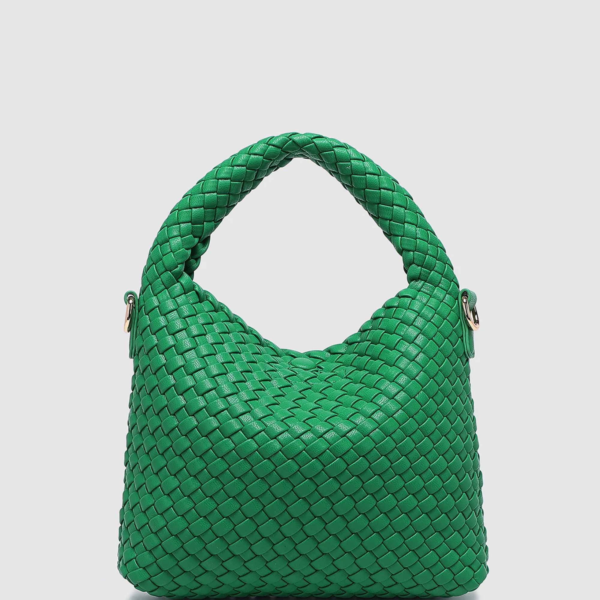 Gabby Mini Woven Shoulder Bag