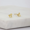 Gold Charlotte Stud Earring