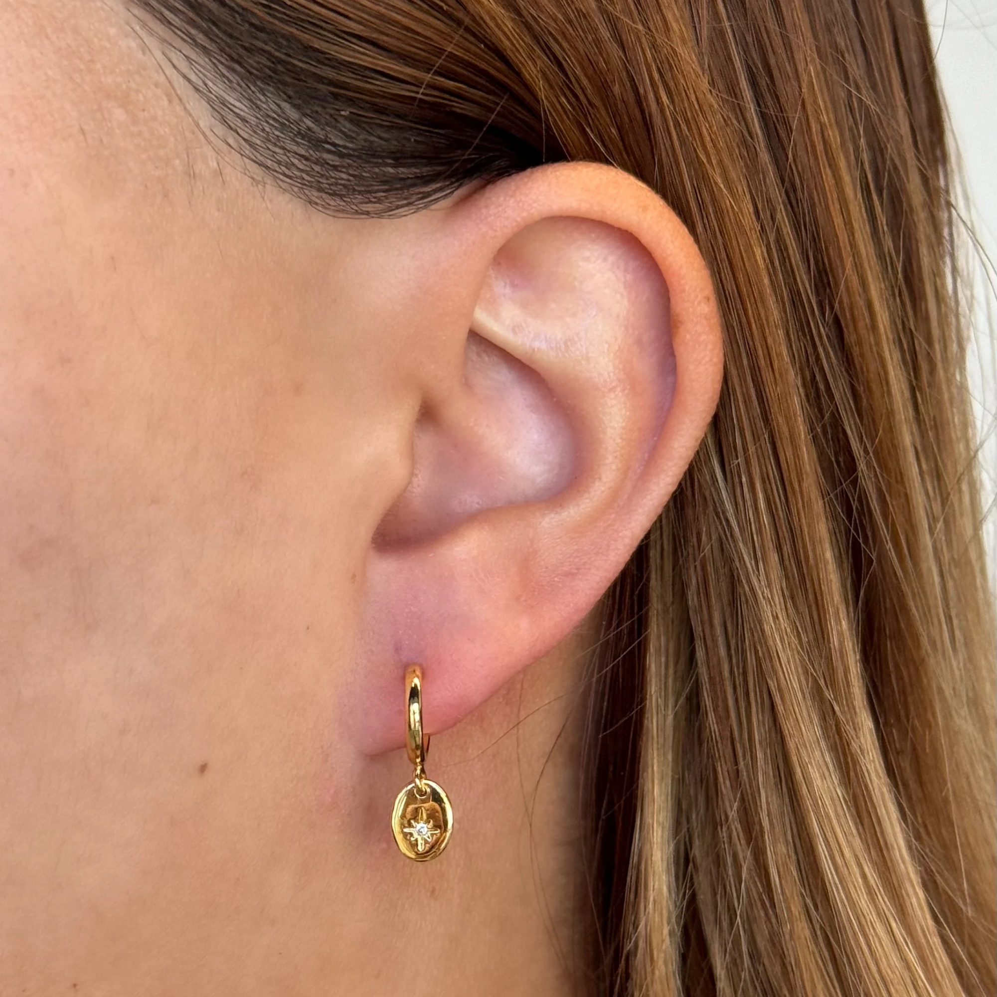 Gold Nala Earring