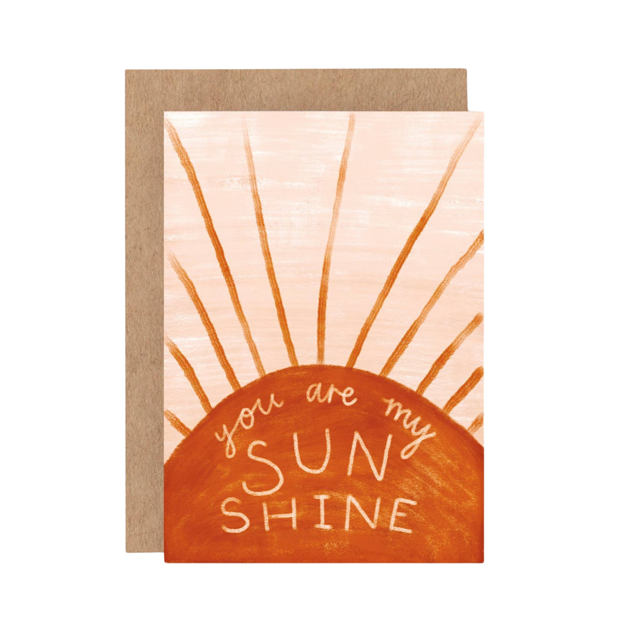 Greeting Card You Are My Sunshine