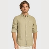 Men&#39;s Hampton Long Sleeve Linen Shirt