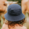 Kids Classic Bucket Sun Hat - Denim