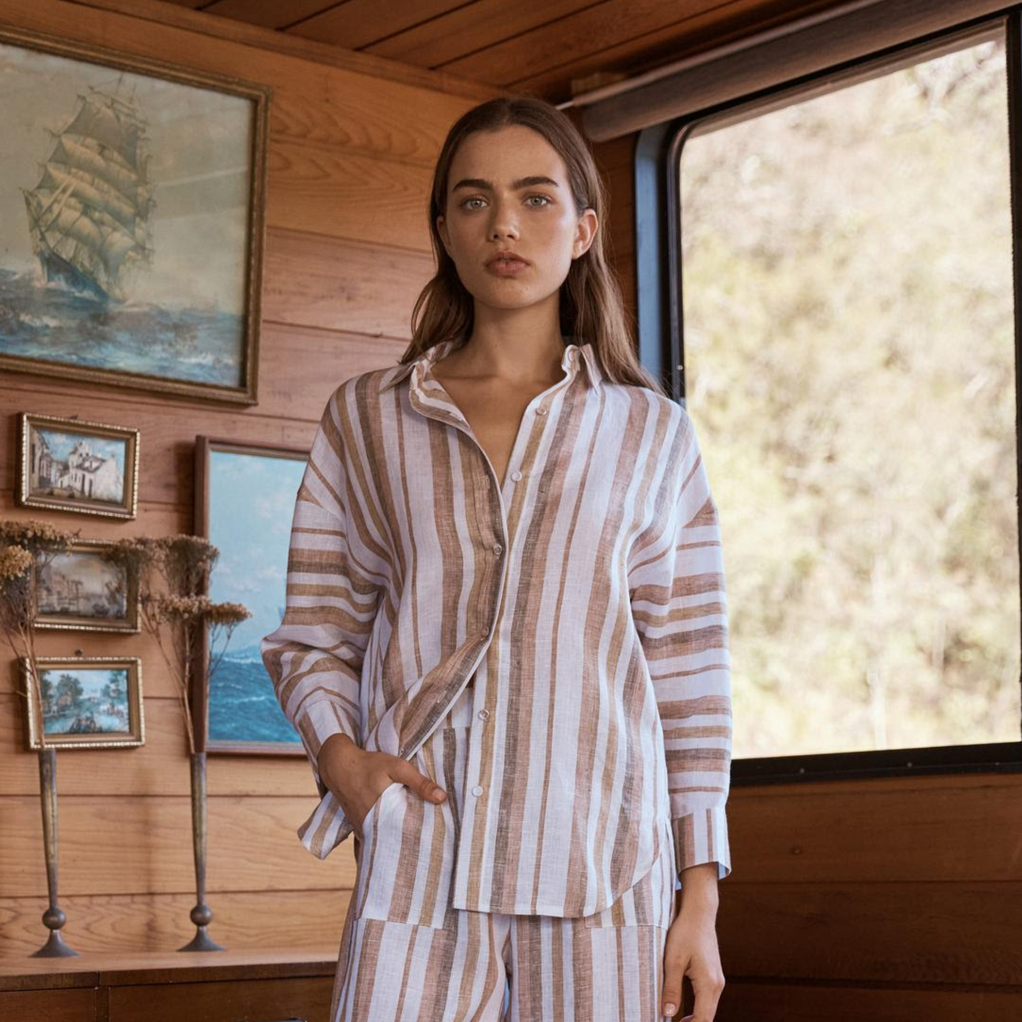 Lucia Stripe Shirt