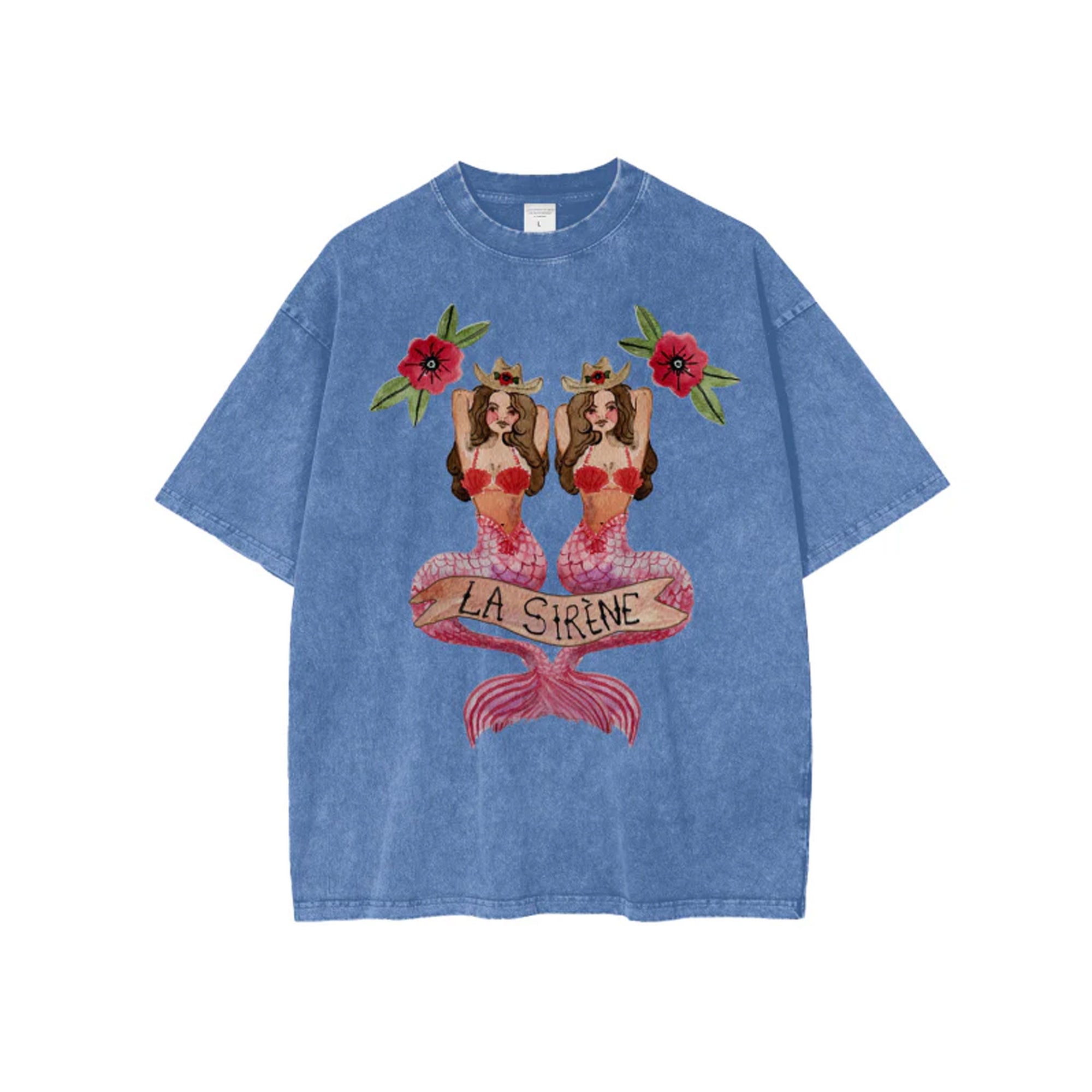 Mermaid La Sirene Tee Shirt