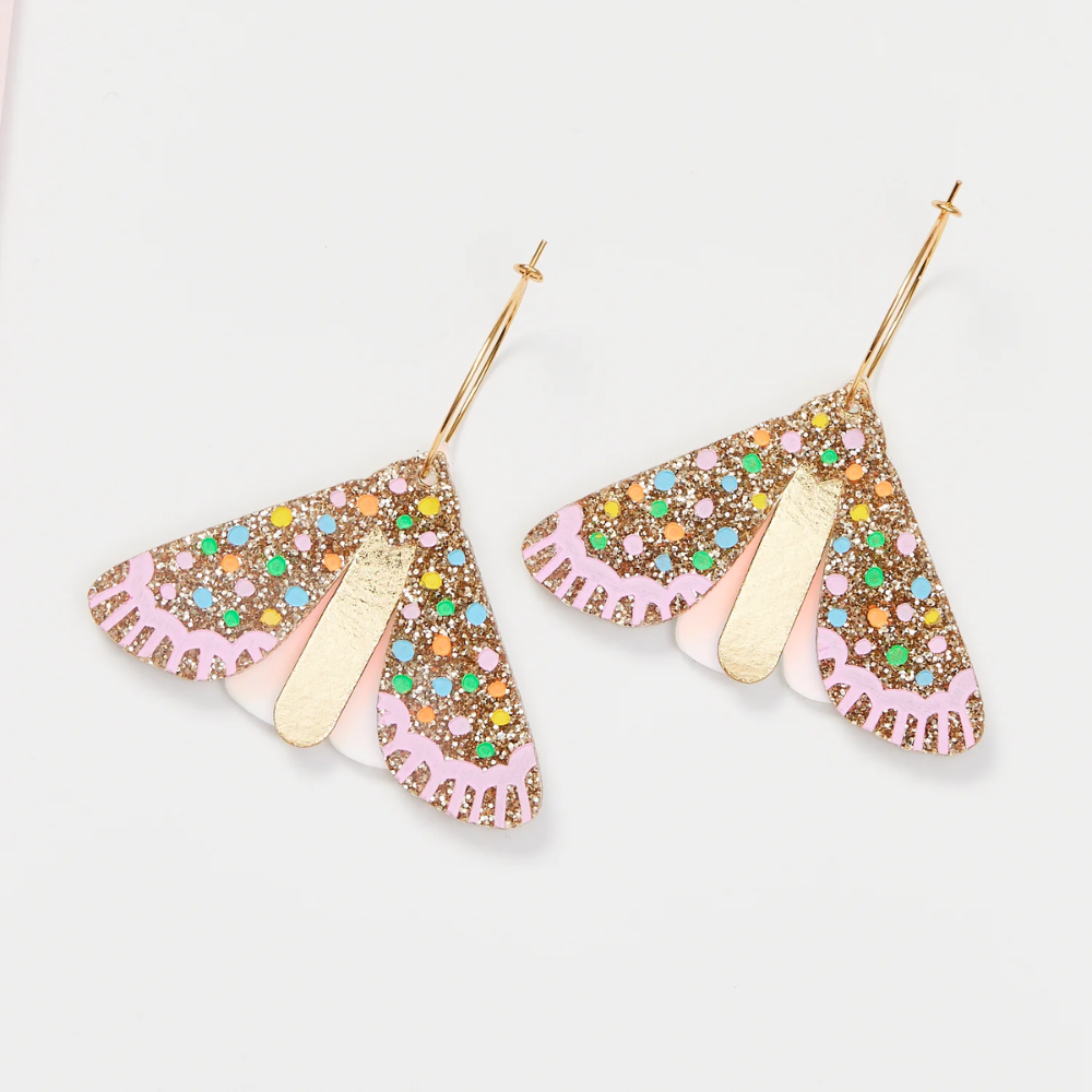 Moth Earrings