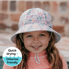 Ponytail Swim Beach Hat - Blossom