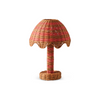 Portofino Stripe Rattan Lamp