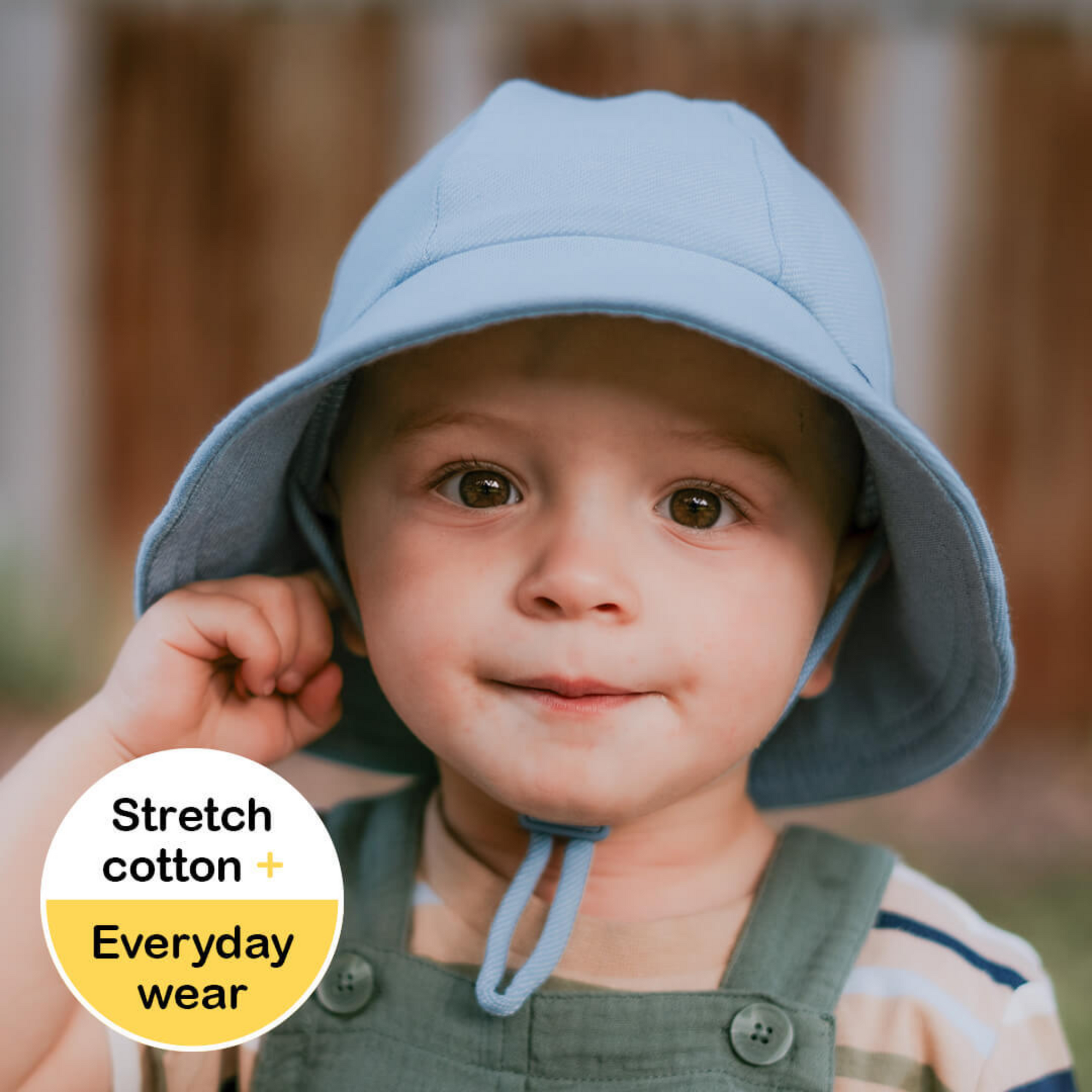 Toddler Bucket Sun Hat - Chambray