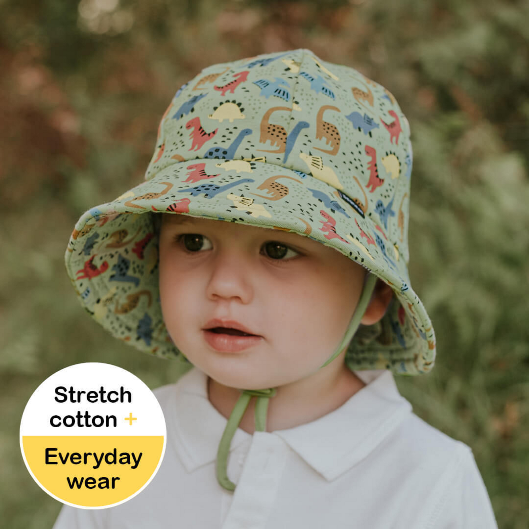 Toddler Bucket Sun Hat - Dino