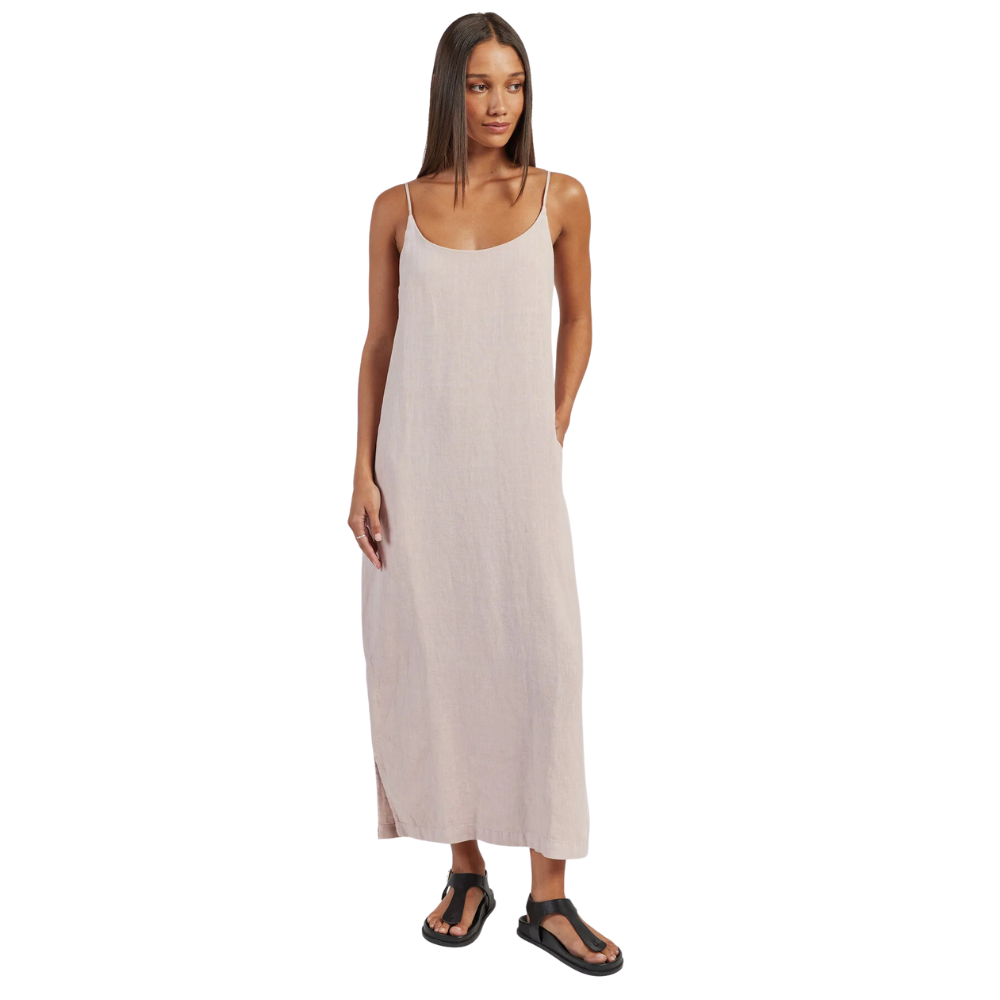 J25 Women's Essential Linen Slip Dress