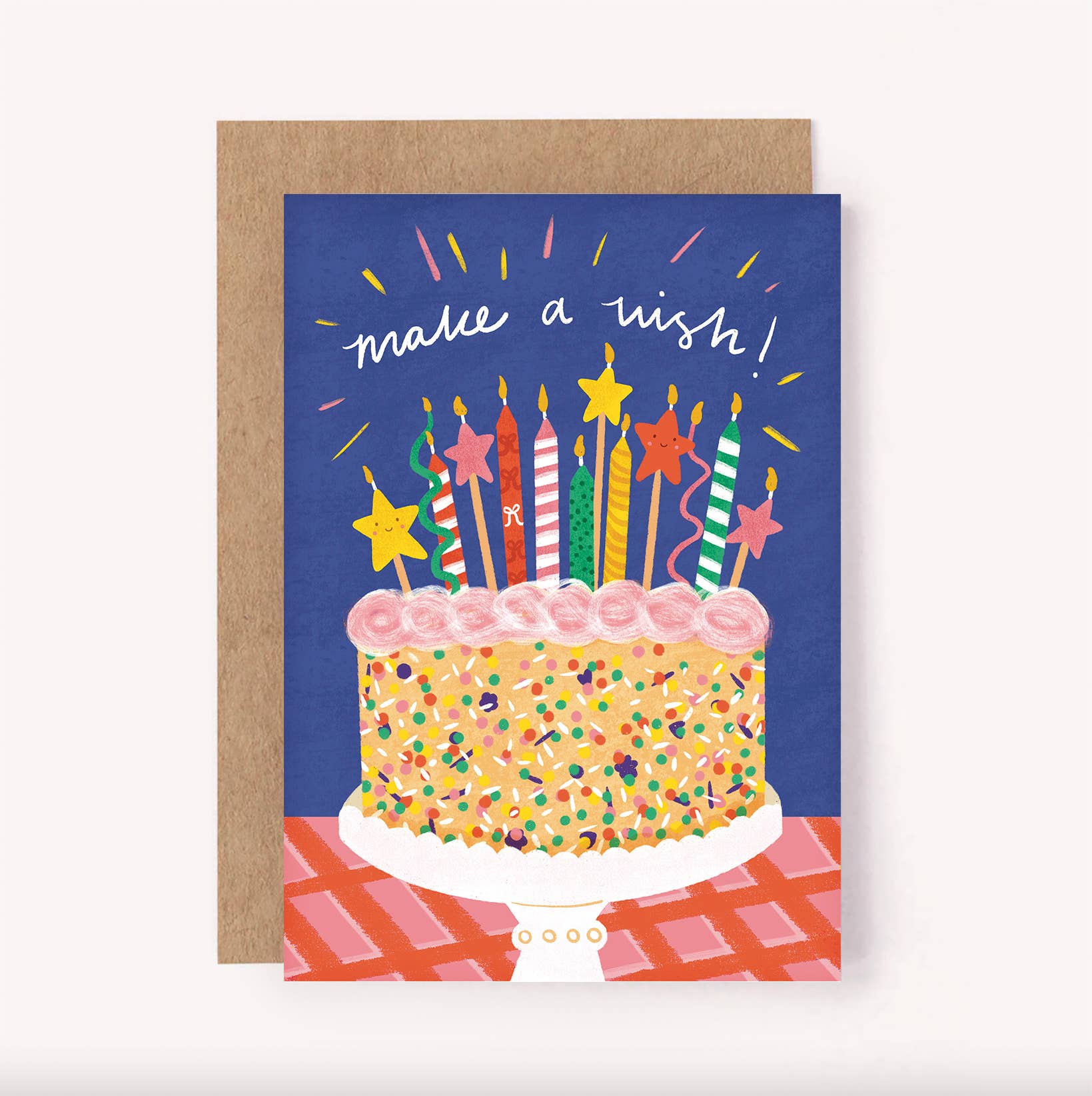 Greeting Card Make a Wish Birthday