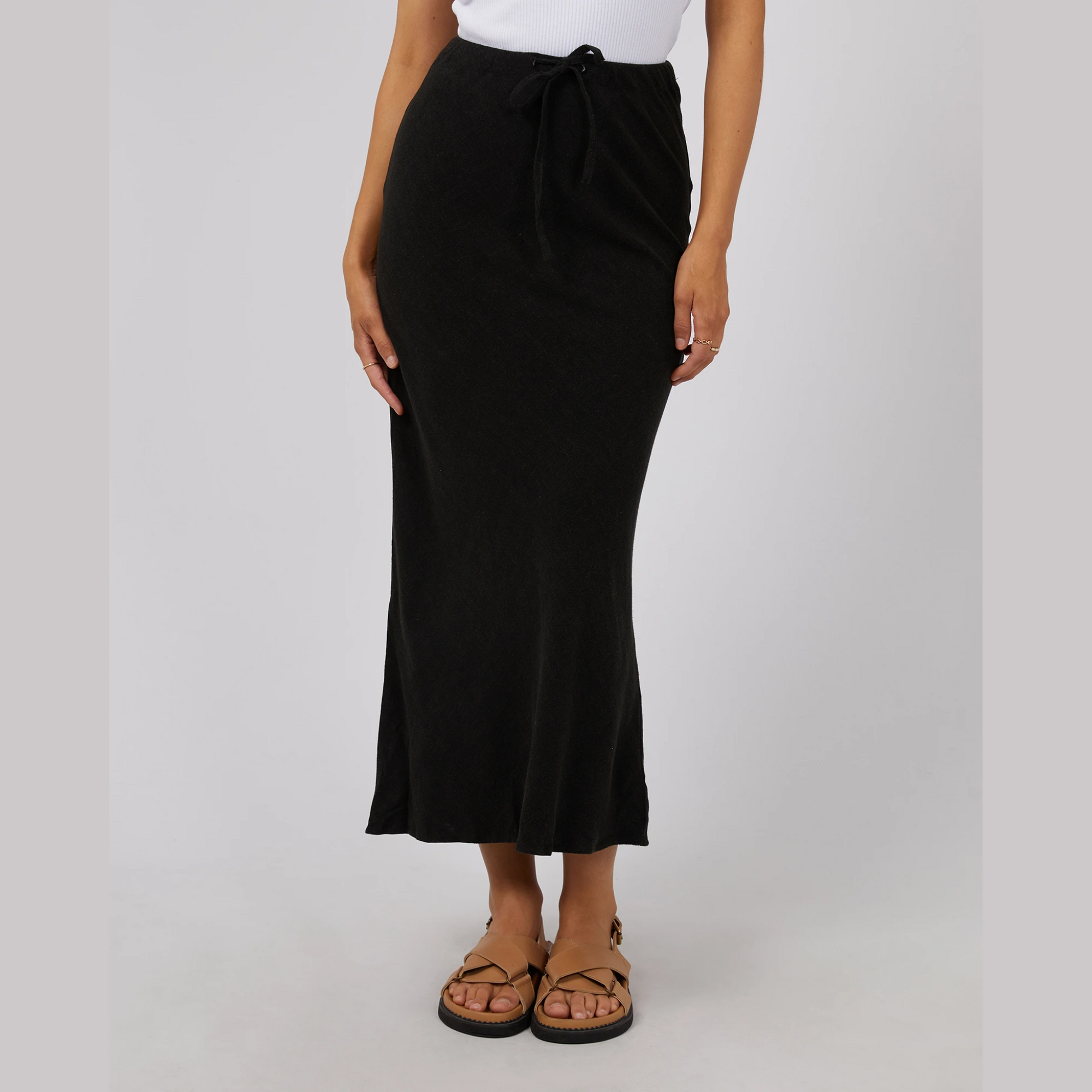 Luxe Linen Maxi Skirt