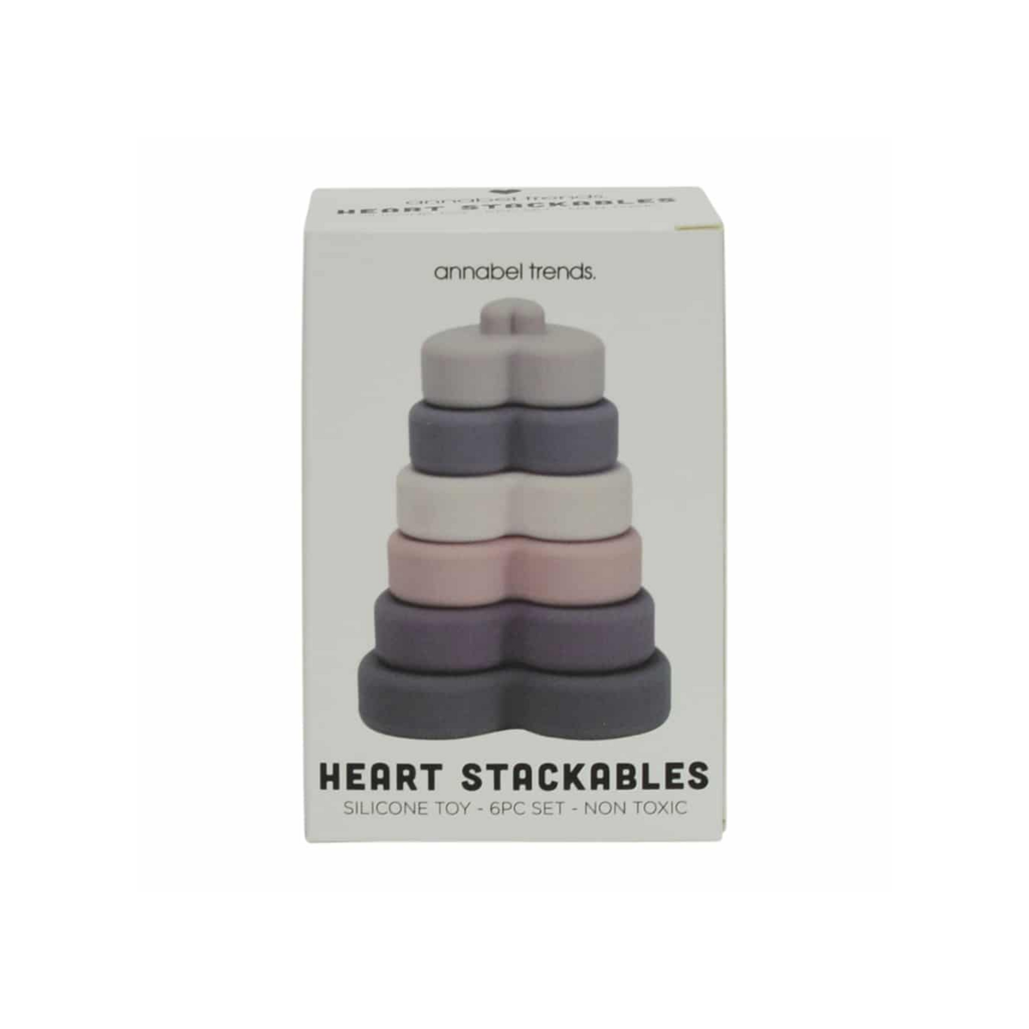 Silicone Stackable Heart