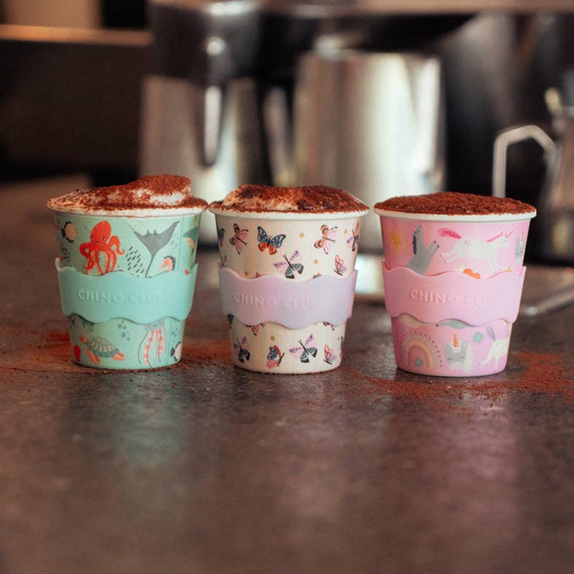 Pink Unicorn Babychino Cup