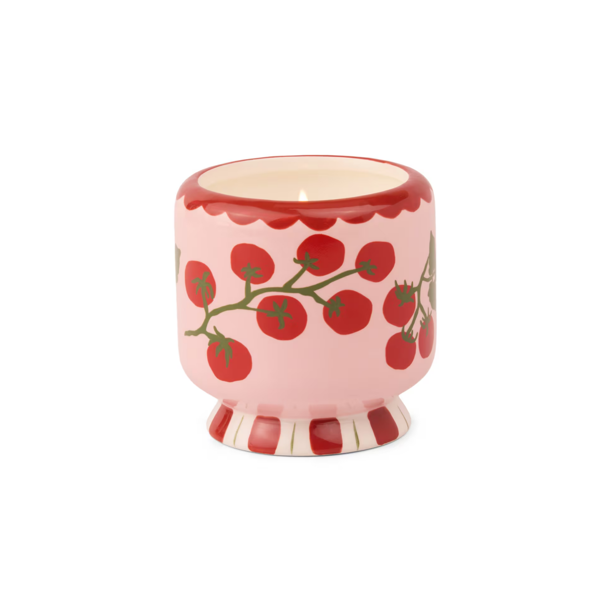 Adopo Tomato Ceramic Candle - Heirloom Tomato