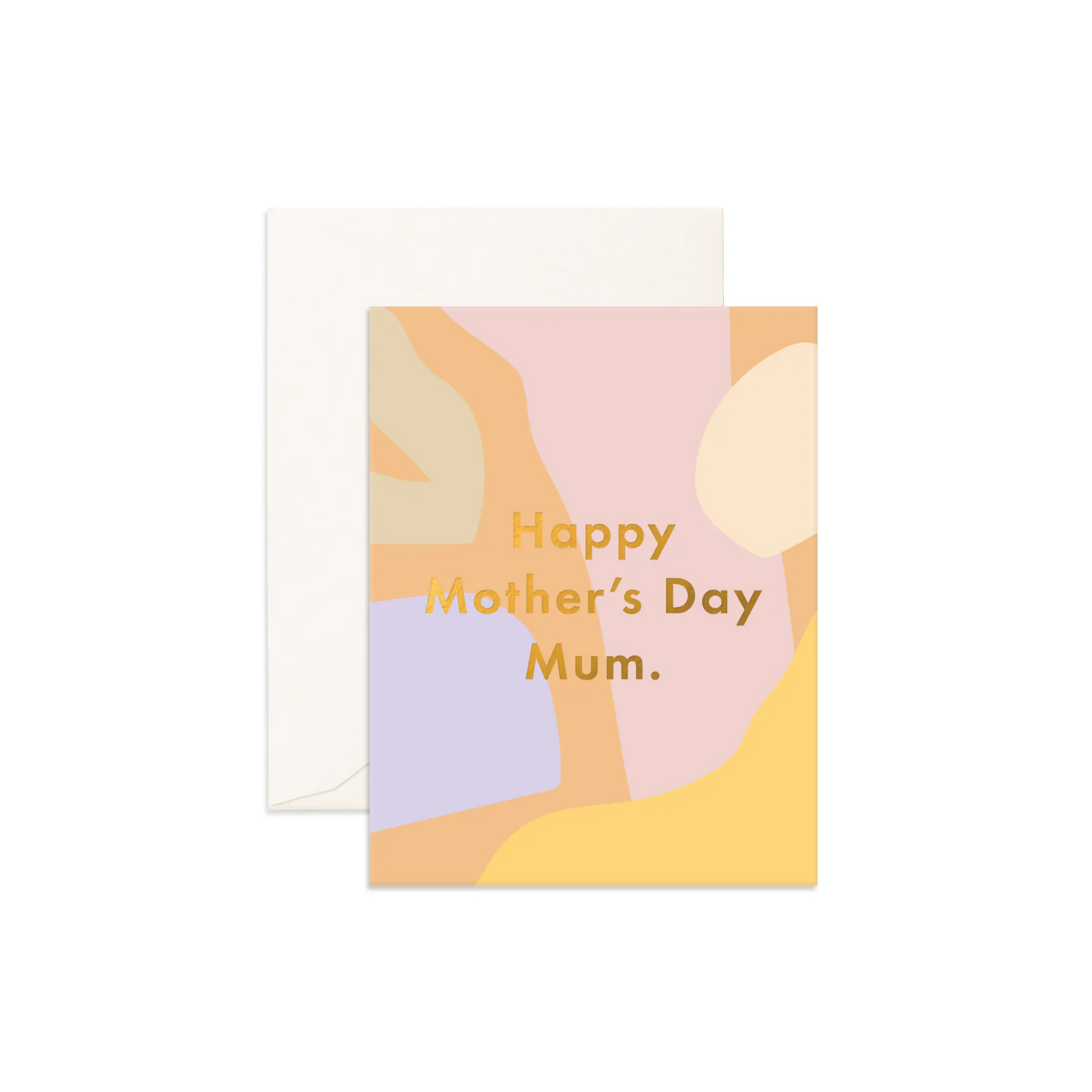 Greeting Card Mother's Day Paint