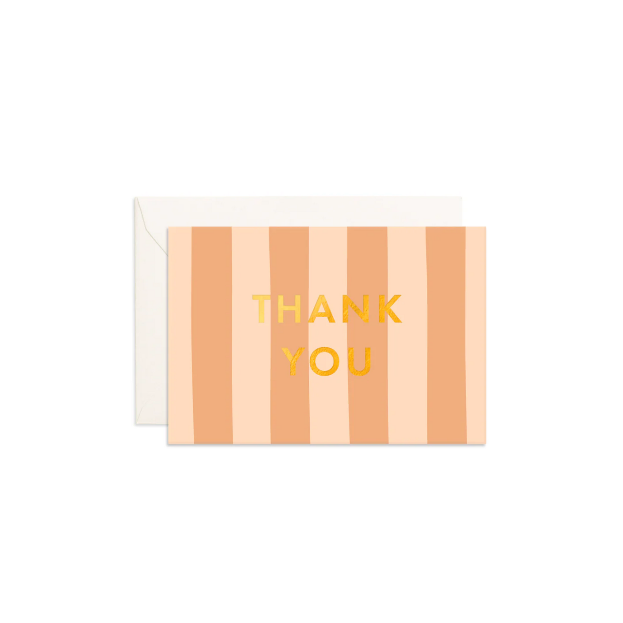 Greeting Card Thank You Corsica Stripe Mini