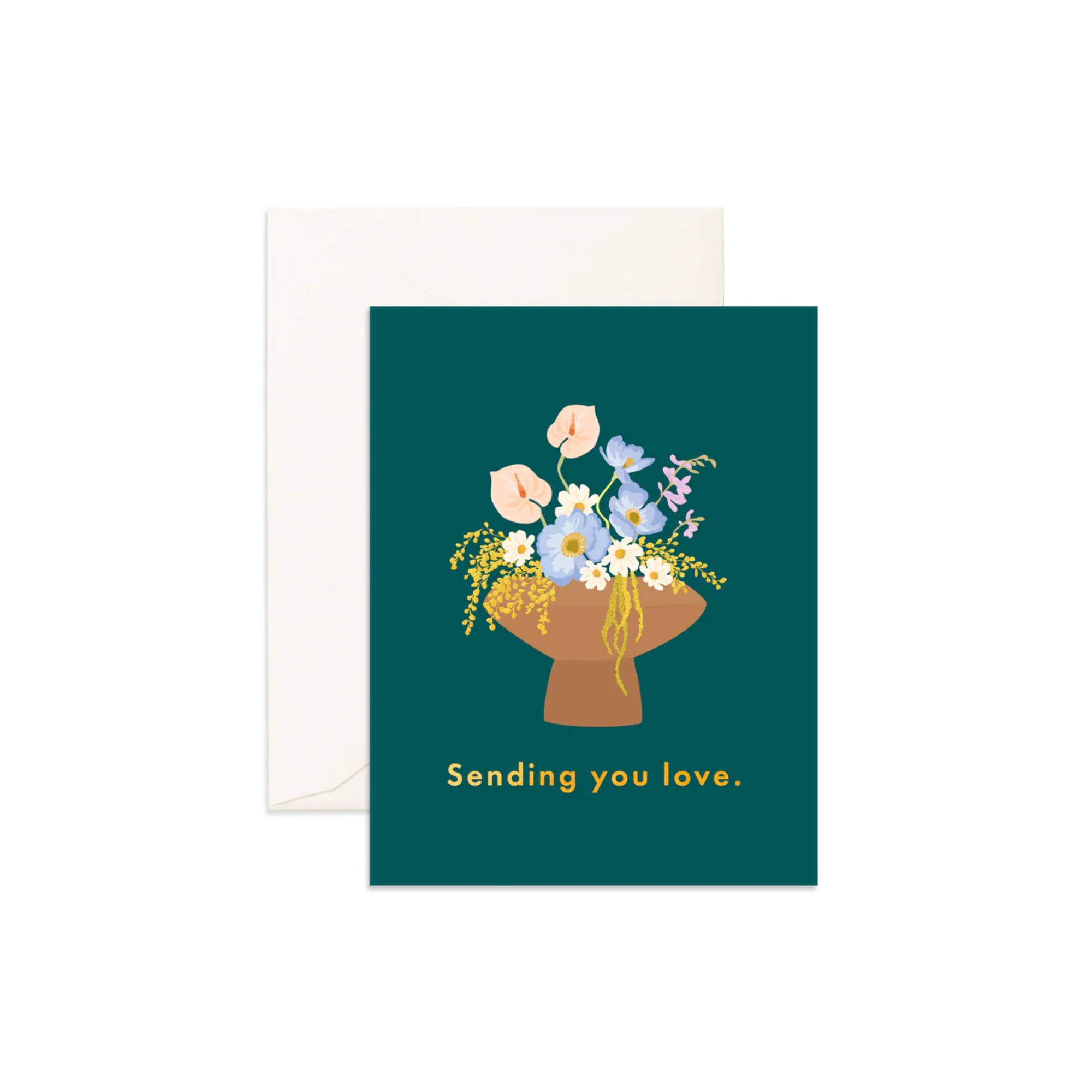 Greeting Card Sending You Love