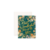 Greeting Card Wonderful Time Botanika