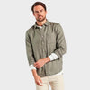 Men&#39;s Hampton Long Sleeve Linen Shirt WH