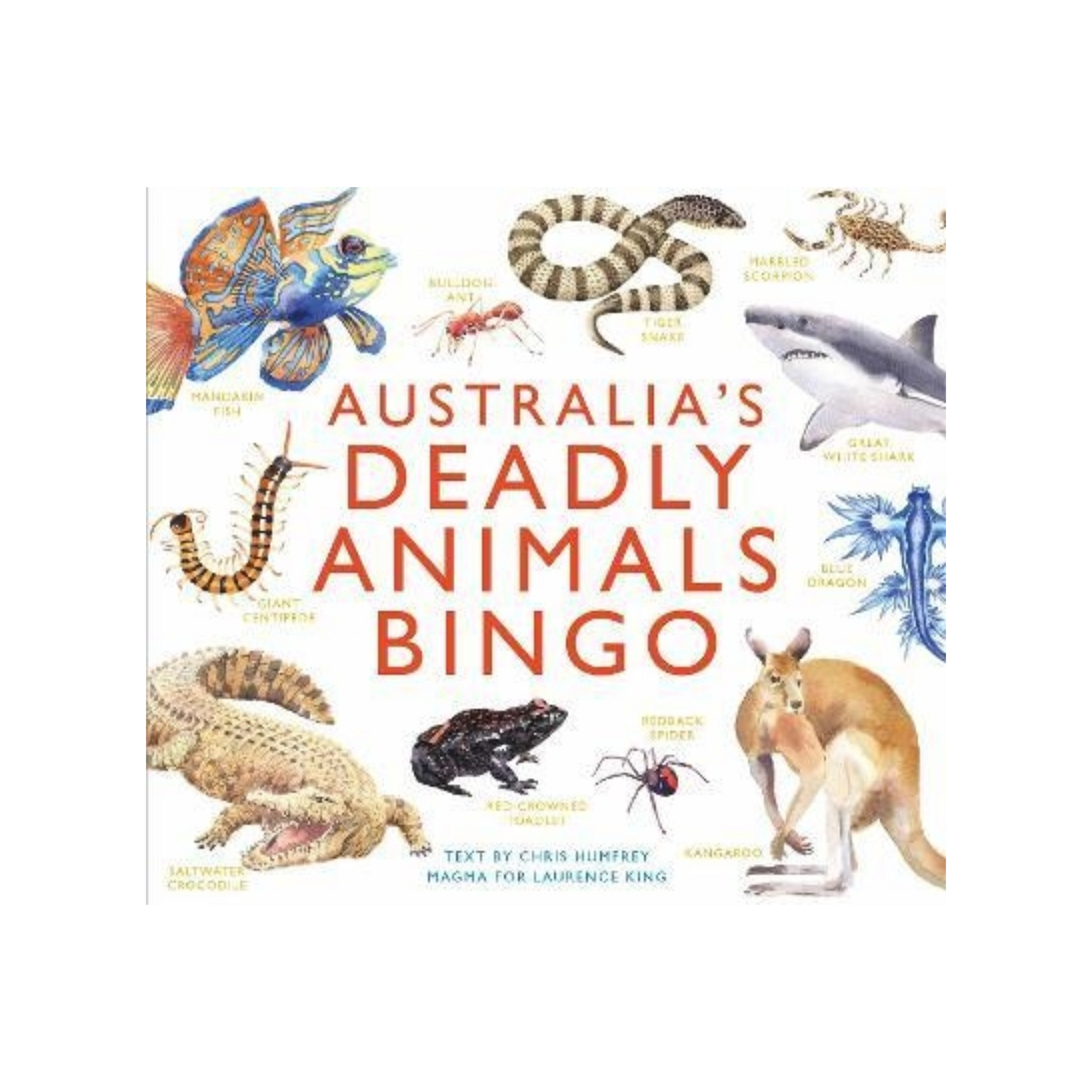 Australia's Deadly Animals Bingo