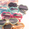 Toddler Glitter Jelly Heart Sunglasses