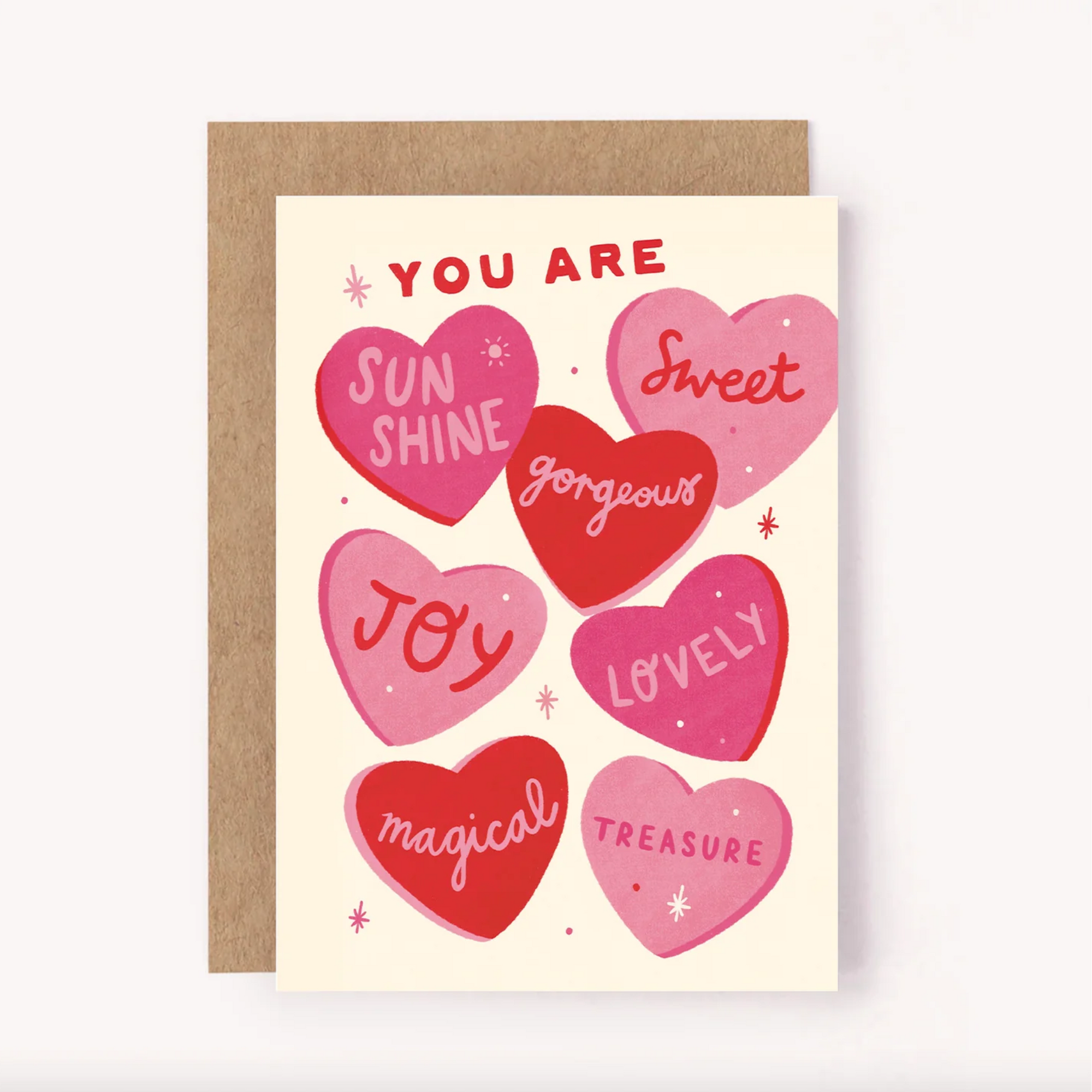 Greeting Card Sweet Hearts