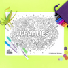 Reusable Colouring Set Crawlies