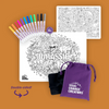 Reusable Colouring Set Jurassic