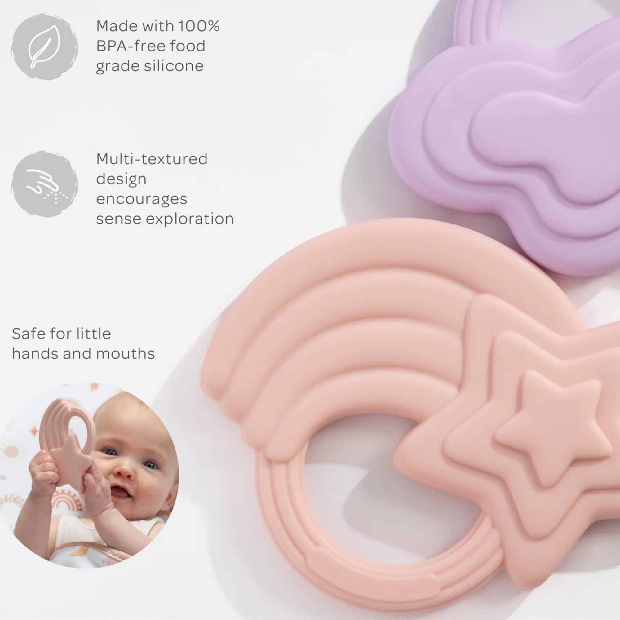 Silicone Teether Set