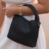 Gabby Mini Woven Shoulder Bag