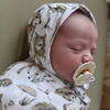 Bamboo Jersey Baby Bonnet