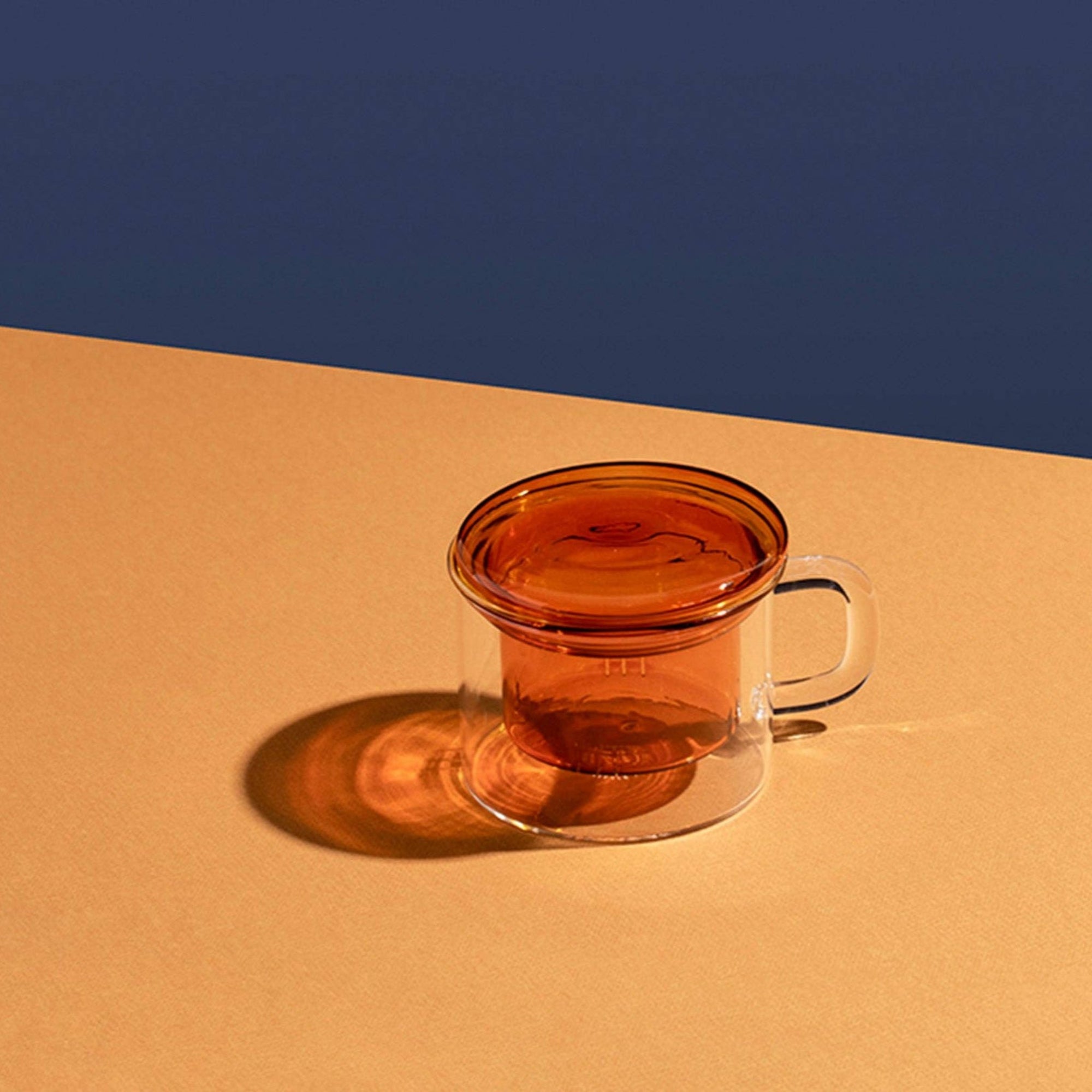 Chá for One Amber Tea Set