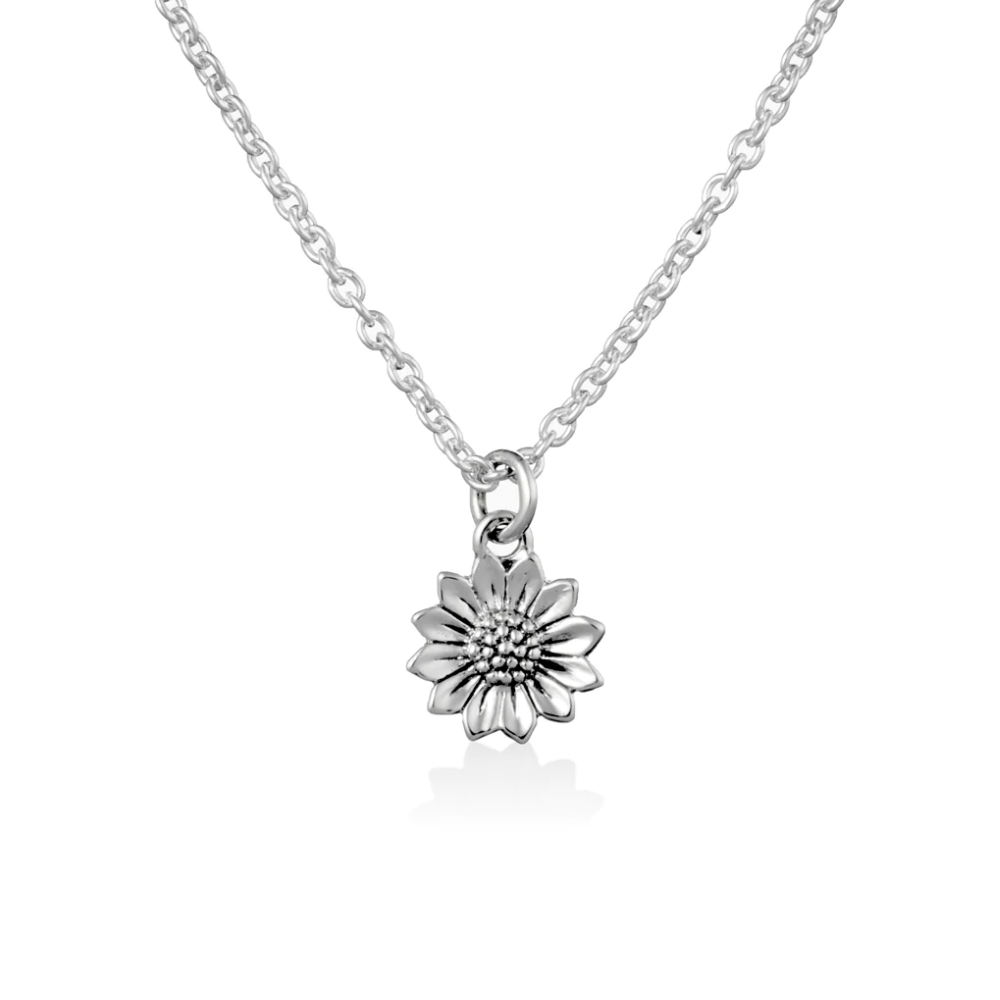 Delicate Sunflower Necklace