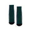 Fluid Green &amp; Black Crew Non Slip Grip Socks