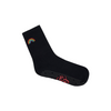 Rainbow Black Crew Non Slip Grip Socks