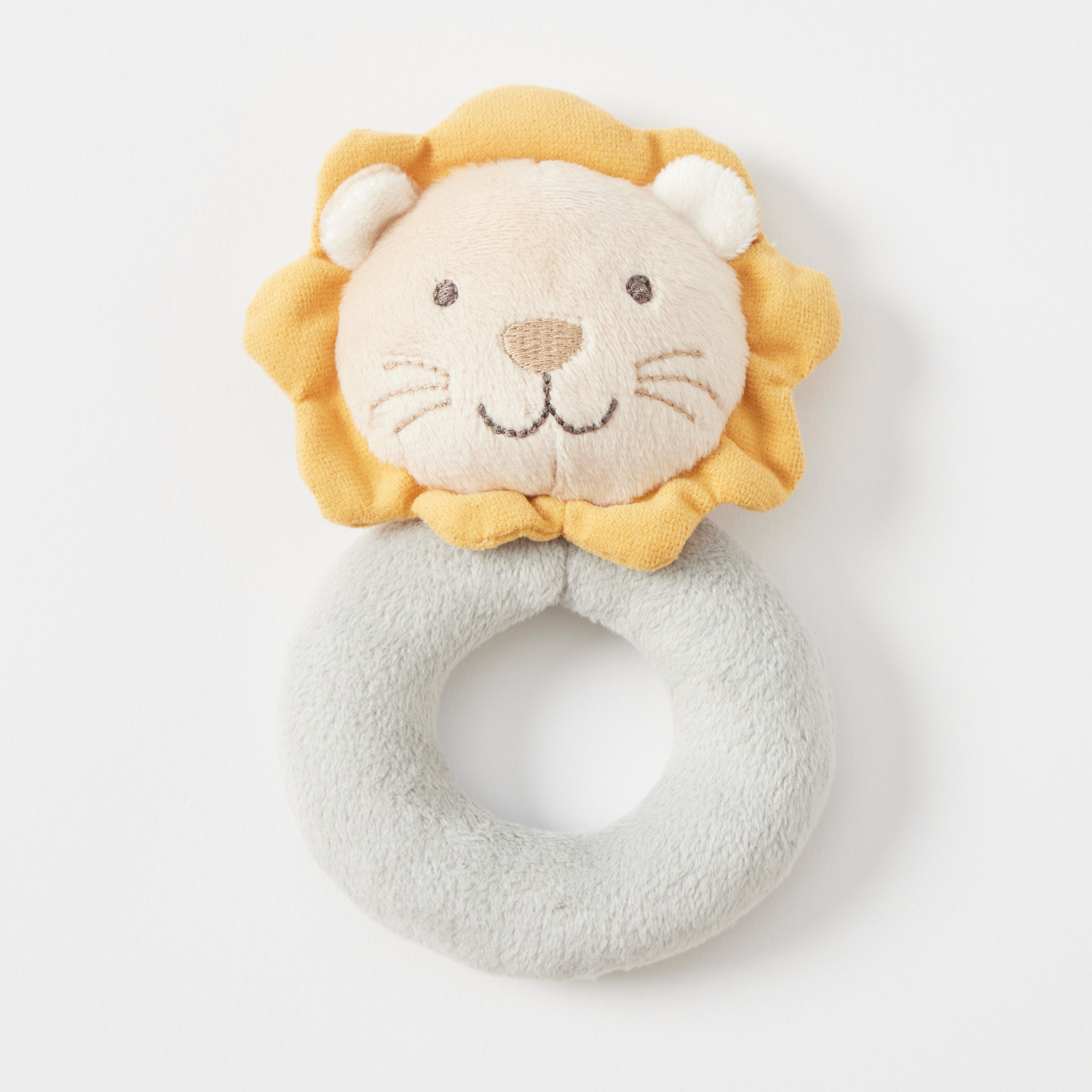 Plush Lion Rattle