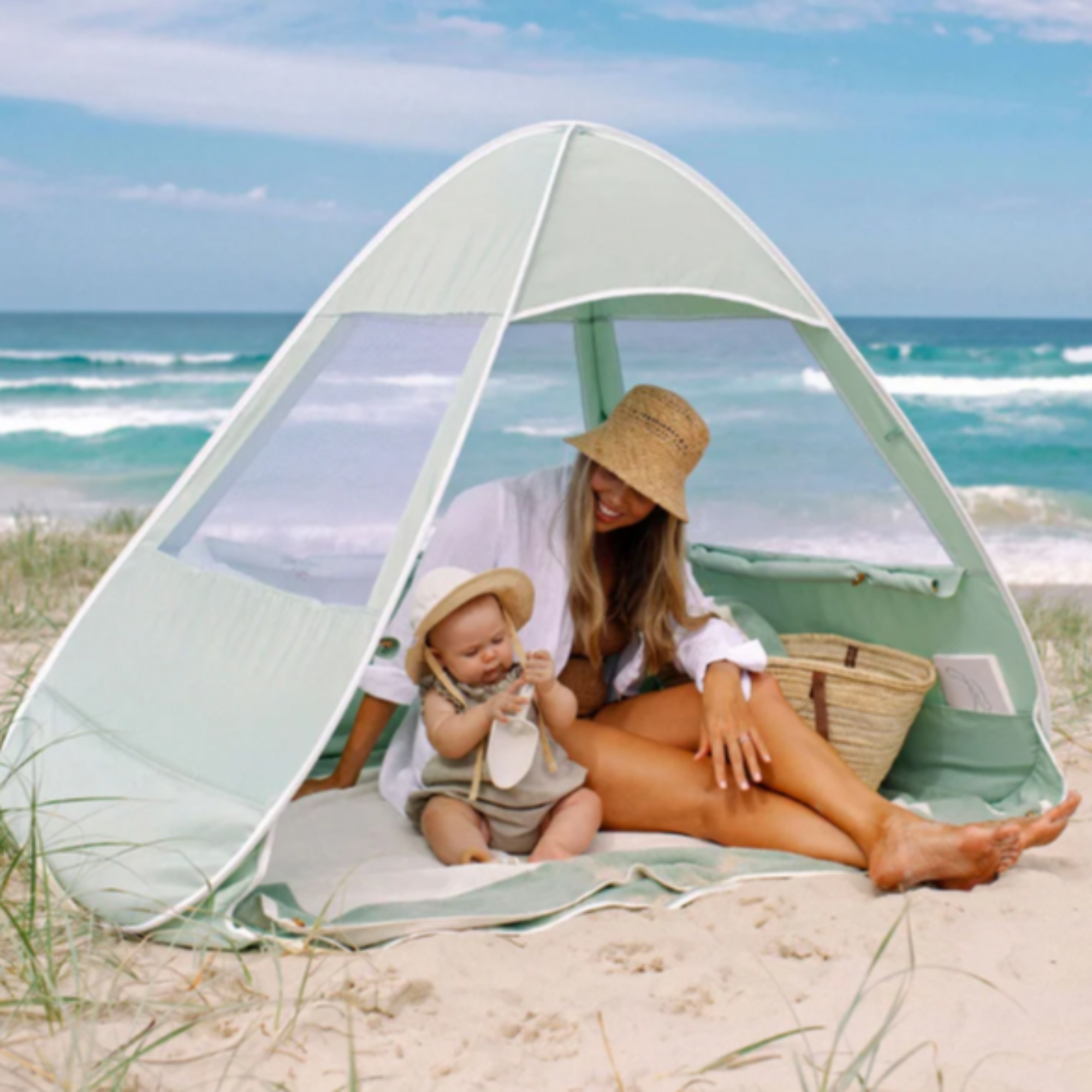 Pop-Up Beach Tent