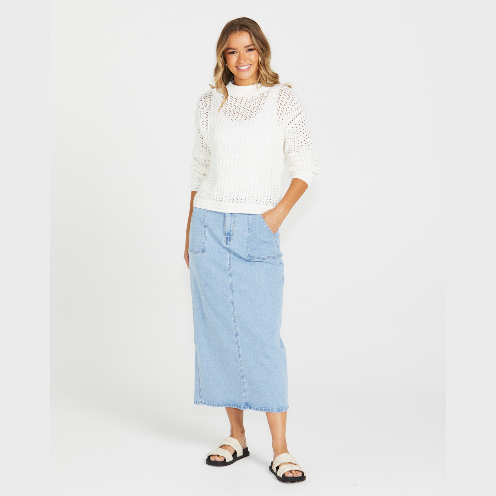 J25 Isella Denim Skirt