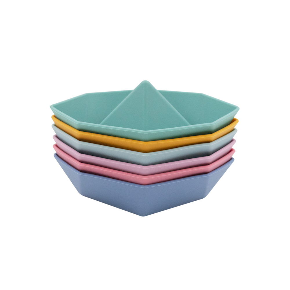 Silicone Origami Bath Boats