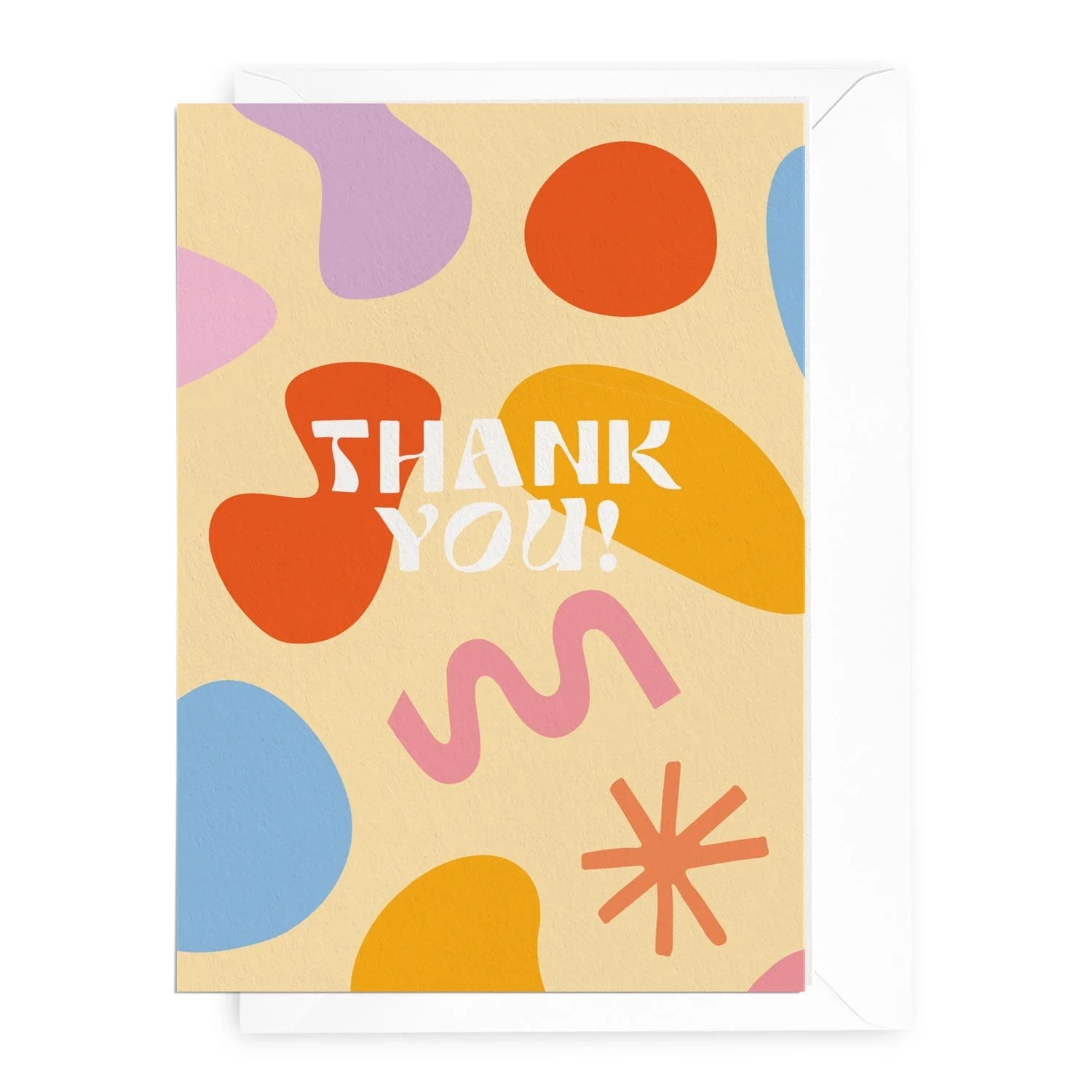 Thank You Shapes Greeting Card