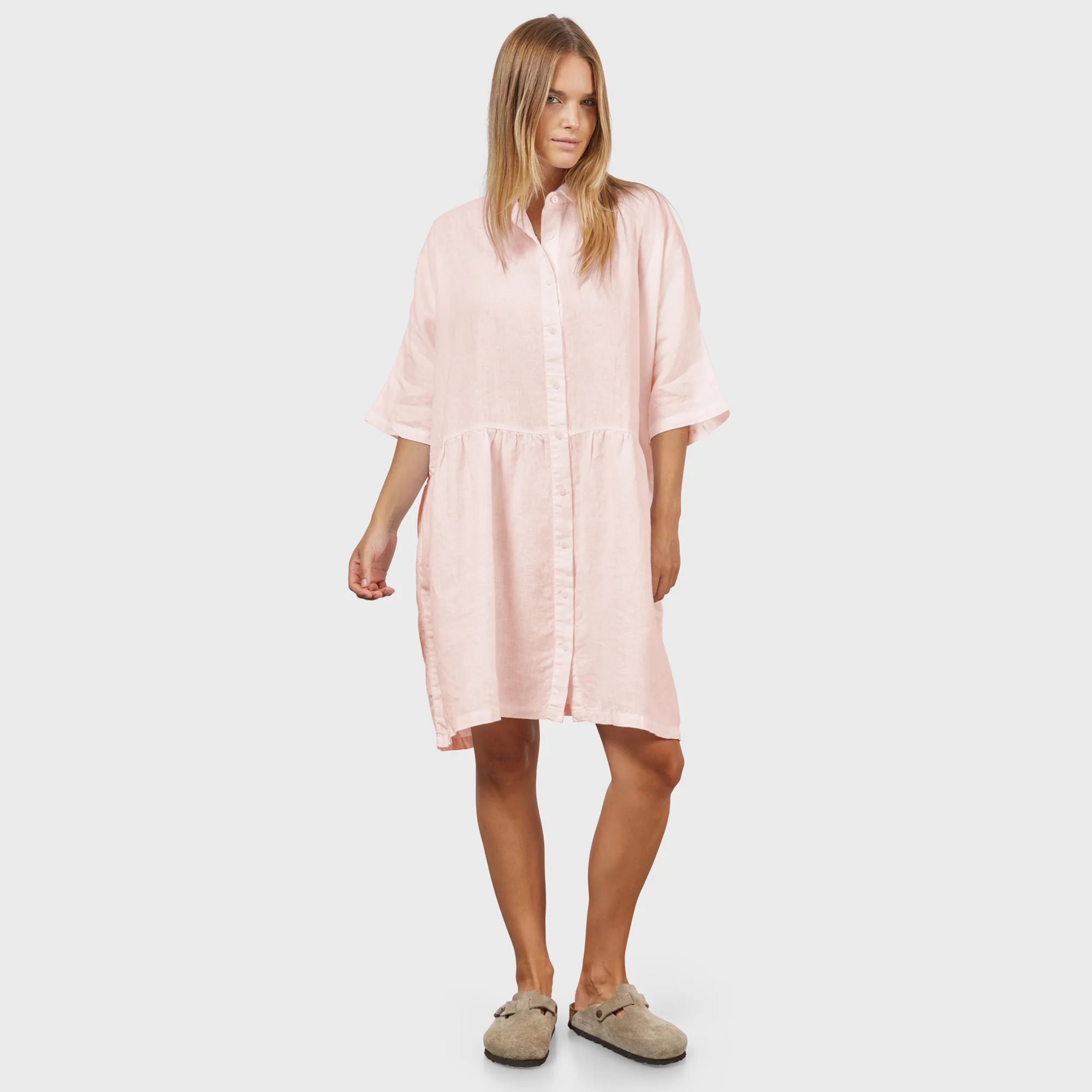 J25 Women's Dolly Linen Dress